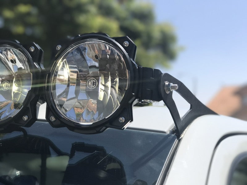 KC HiLiTES 16-19 Ford F-150/Raptor Overhead Mount Bracket Set (For Pro6) KC HiLiTES 16-19 Ford F-150/Raptor Overhead Mount Bracket Set (For Pro6)