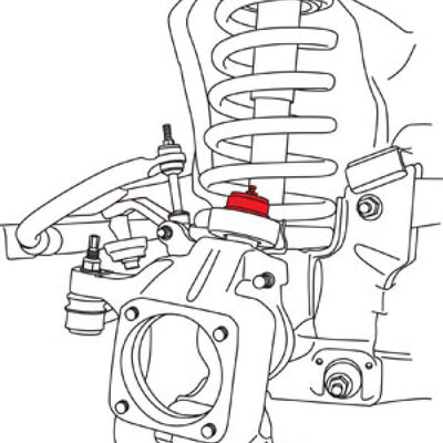 SPC Performance OFFSET BALLJOINT (1.0 deg.)