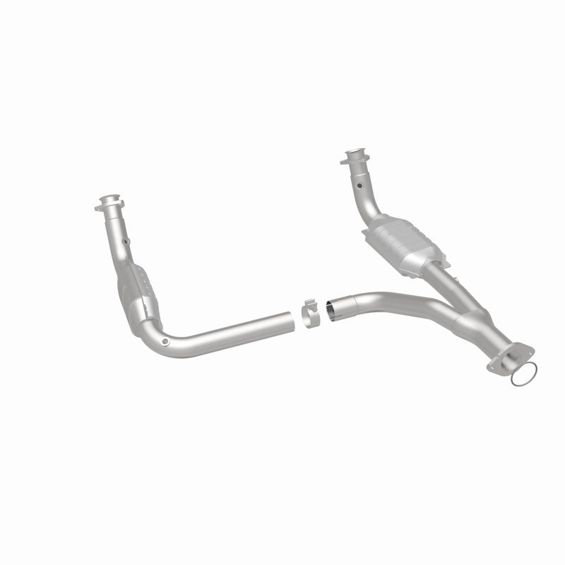 MagnaFlow Conv DF 07-09 Chevrolet/GMC Silverado/Sierra 2500 HD 6.0L Y-Pipe Assembly excludes Classic MagnaFlow Conv DF 07-09 Chevrolet/GMC Silverado/Sierra 2500 HD 6.0L Y-Pipe Assembly excludes Classic