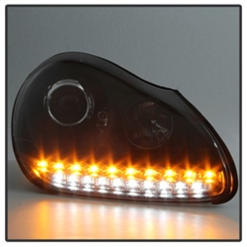 Spyder Porsche Cayenne 03-06 Projector Xenon/HID Model- DRL LED Blk PRO-YD-PCAY03-HID-DRL-BK Spyder Porsche Cayenne 03-06 Projector Xenon/HID Model- DRL LED Blk PRO-YD-PCAY03-HID-DRL-BK
