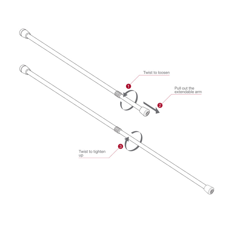 Seibon Universal Carbon Fiber Hood/Trunk Prop w/ Seibon Logo Seibon Universal Carbon Fiber Hood/Trunk Prop w/ Seibon Logo