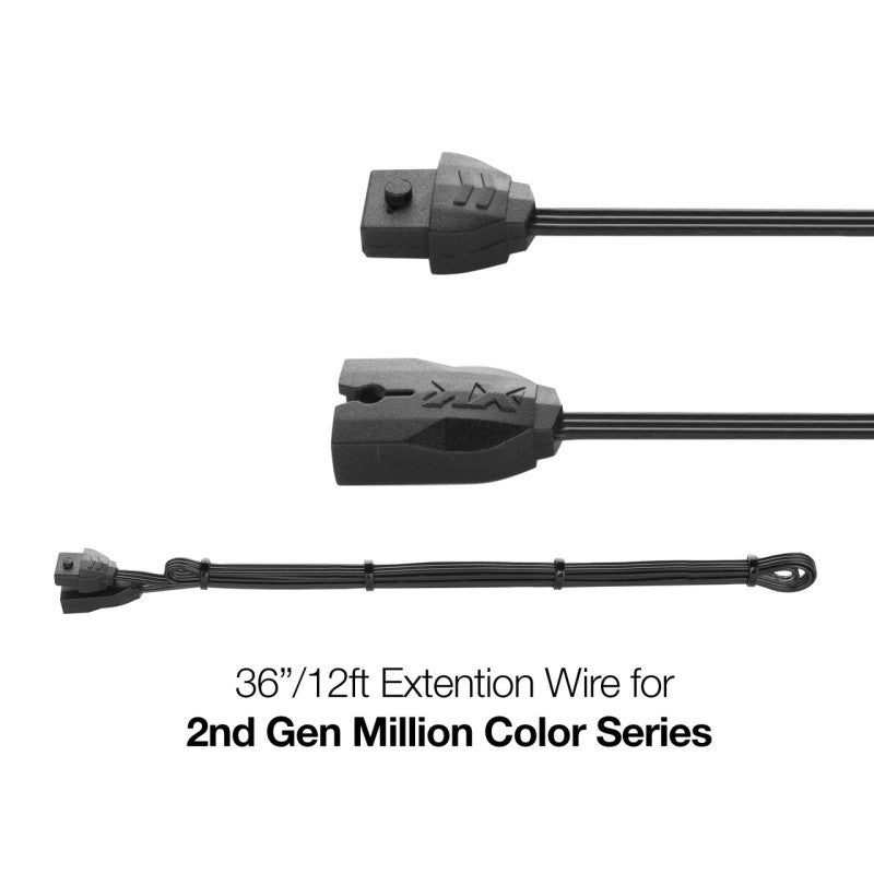 XK Glow Extension Wire for Million Color Series 2nd Gen 36In XK Glow Extension Wire for Million Color Series 2nd Gen 36In
