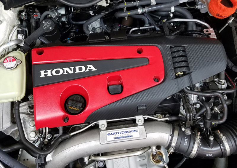 J&L 17-21 Honda Civic Type R Passenger Side Oil Separator 3.0 - Black Anodized J&L 17-21 Honda Civic Type R Passenger Side Oil Separator 3.0 - Black Anodized