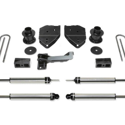 Fabtech 17-21 Ford F250/F350 4WD 4in Budget Sys w/Dlss Shks