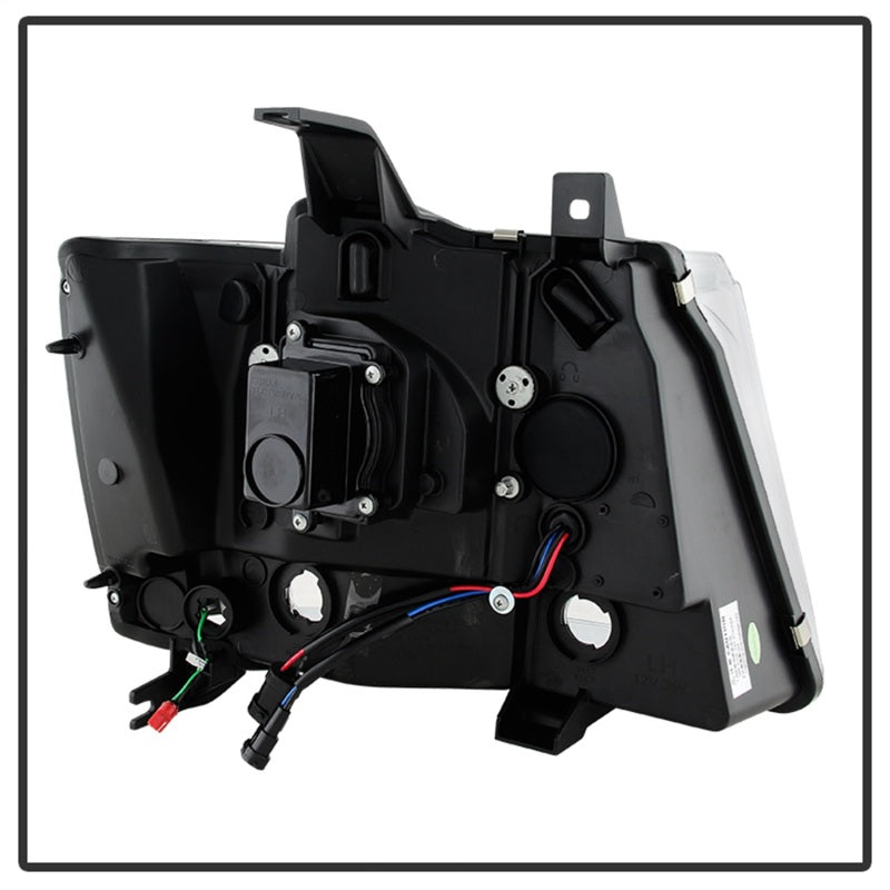 Spyder 07-14 Chevy Suburban/1500/2500/Tahoe V2 Projector Headlights Blk PRO-YD-CSUB07V2-DRL-BK Spyder 07-14 Chevy Suburban/1500/2500/Tahoe V2 Projector Headlights Blk PRO-YD-CSUB07V2-DRL-BK