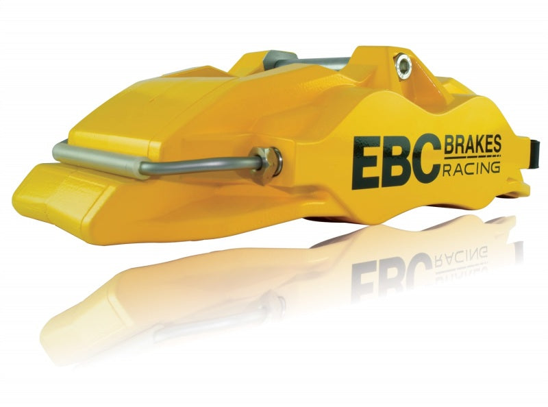 EBC Racing 92-00 BMW M3 (E36) Front Left Apollo-4 Yellow Caliper EBC Racing 92-00 BMW M3 (E36) Front Left Apollo-4 Yellow Caliper