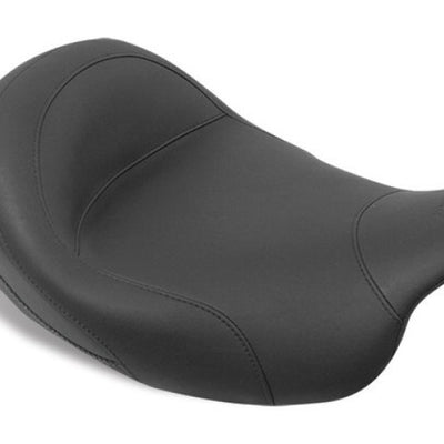 Mustang 08-21 Harley Electra Glide Std, Rd Glide, Rd King, Street Glide Touring Solo Seat - Black