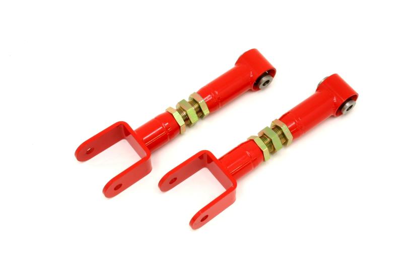BMR 78-87 G-Body Upper Control Arms On-Car Adj. w/ Spherical Bearings - Red BMR 78-87 G-Body Upper Control Arms On-Car Adj. w/ Spherical Bearings - Red