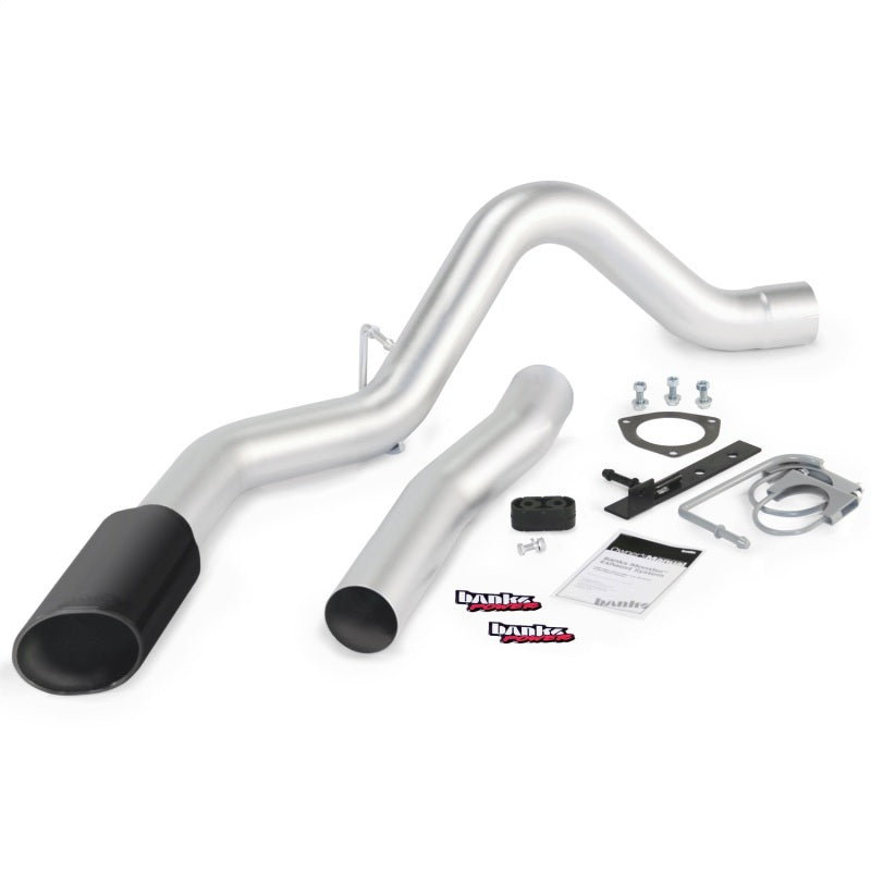 Banks Power 15 Chevy 6.6L LML ECLB/CCSB/CCLB Monster Exhaust System - SS Single Exhaust w/ Black Tip Banks Power 15 Chevy 6.6L LML ECLB/CCSB/CCLB Monster Exhaust System - SS Single Exhaust w/ Black Tip
