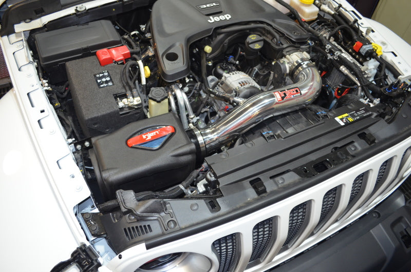 Injen 2018+ Jeep Wrangler JL V6-3.6L Wrinkle Black Power-Flow Air Intake System Injen 2018+ Jeep Wrangler JL V6-3.6L Wrinkle Black Power-Flow Air Intake System