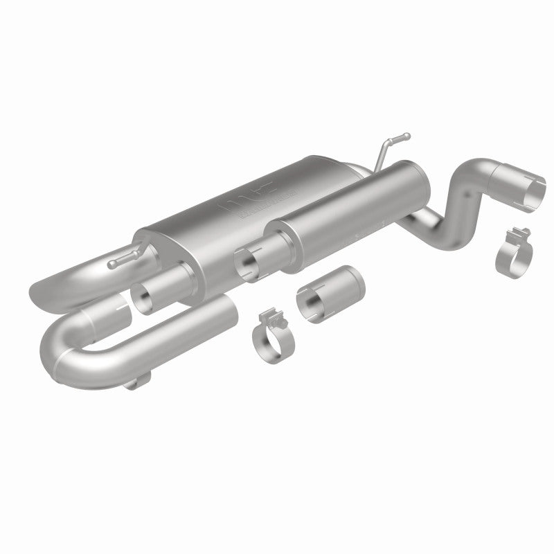 MagnaFlow 18-23 Jeep Wrangler JL 2.0L/3.6L Overland Series Axle-Back Exhaust MagnaFlow 18-23 Jeep Wrangler JL 2.0L/3.6L Overland Series Axle-Back Exhaust