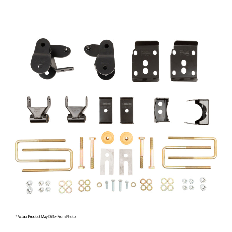 Belltech 09-13 Ford F150 Ext & Quad Cab Short Bed Only 4in. Rear Drop Flip Kit Belltech 09-13 Ford F150 Ext & Quad Cab Short Bed Only 4in. Rear Drop Flip Kit