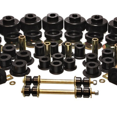Energy Suspension 99-06 Chevy C1500 New Body Style Silverado 2WD Black Hyper-flex Master Bushing Set