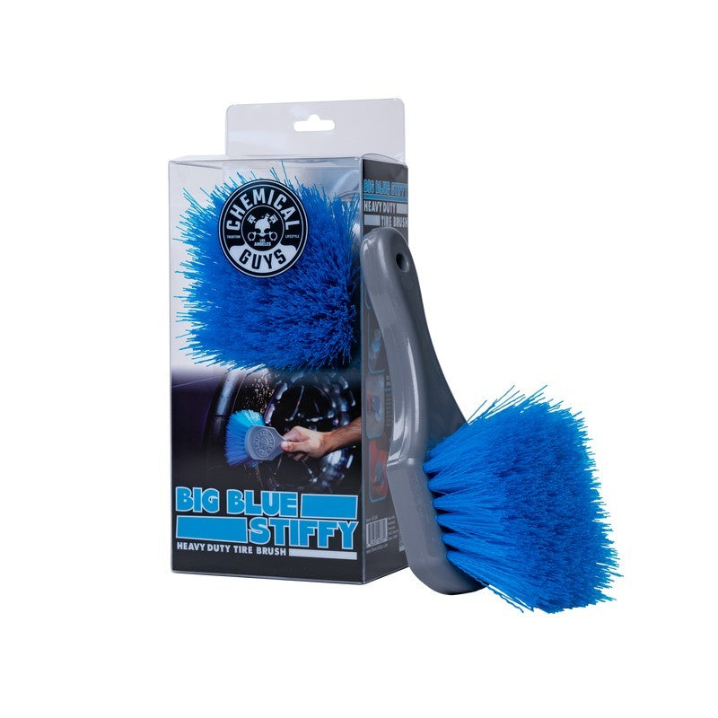 Chemical Guys Stiffy Brush For Tires - Blue Chemical Guys Stiffy Brush For Tires - Blue
