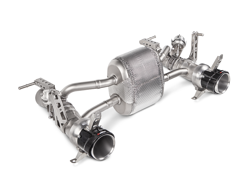 Akrapovic 16-17 Ferrari 488 GTB/488 Spyder Slip-On Line (Titanium) w/ Carbon Tips Akrapovic 16-17 Ferrari 488 GTB/488 Spyder Slip-On Line (Titanium) w/ Carbon Tips