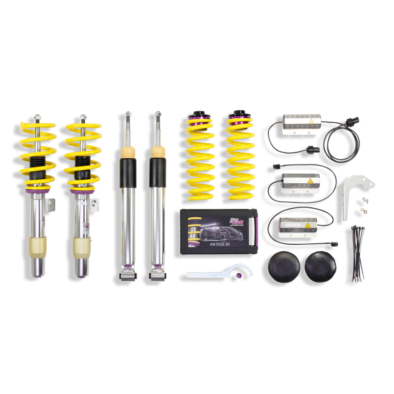 KW Coilover Kit V3 06-13 BMW M3 (E90/E92) Coupe/Sedan w/ EDC (Incl EDC Disable Bundle) KW Coilover Kit V3 06-13 BMW M3 (E90/E92) Coupe/Sedan w/ EDC (Incl EDC Disable Bundle)