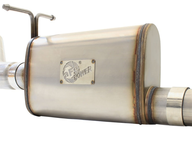 aFe MACHForce XP Exhaust 3in-3.5in SS Single Side Ext CB w/ Black Tip 99-04 Ford F150 V8 5.4L/6.8L aFe MACHForce XP Exhaust 3in-3.5in SS Single Side Ext CB w/ Black Tip 99-04 Ford F150 V8 5.4L/6.8L