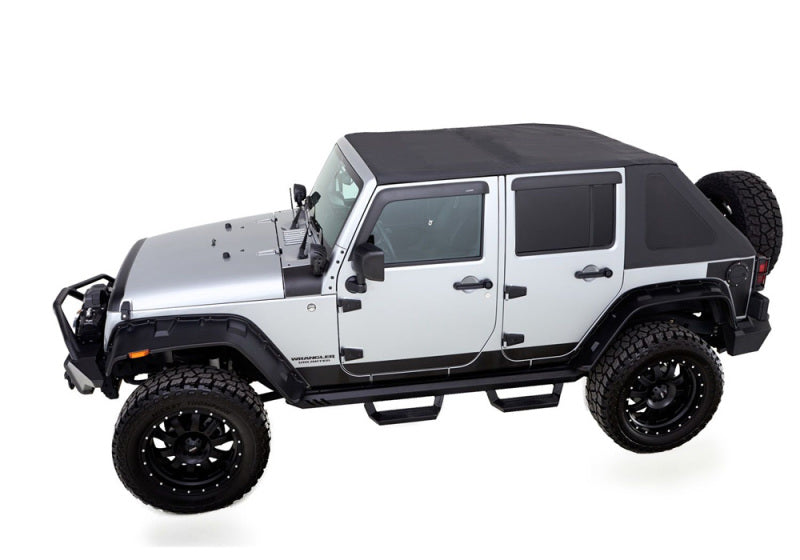 Rampage 2007-2018 Jeep Wrangler(JK) Trailview Fastback - Black Diamond (2 Door) Rampage 2007-2018 Jeep Wrangler(JK) Trailview Fastback - Black Diamond (2 Door)