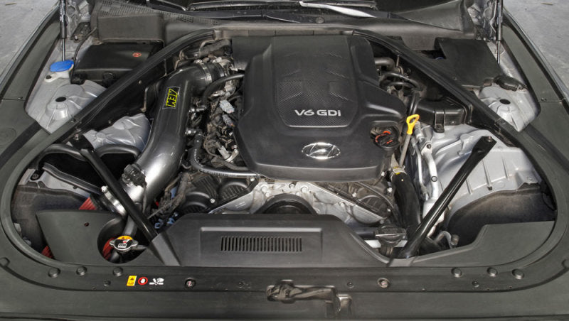 AEM 2015 Hyundai Genesis 3.8L-V6 F/I Silver Cold Air Intake AEM 2015 Hyundai Genesis 3.8L-V6 F/I Silver Cold Air Intake