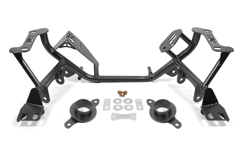 BMR 79-95 Ford Mustang K-Member Standard Version w/Spring Perches - Black Hammertone BMR 79-95 Ford Mustang K-Member Standard Version w/Spring Perches - Black Hammertone