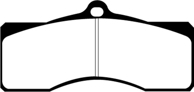 EBC 68-69 Chevrolet Camaro (1st Gen) 4.9 Greenstuff Front Brake Pads EBC 68-69 Chevrolet Camaro (1st Gen) 4.9 Greenstuff Front Brake Pads