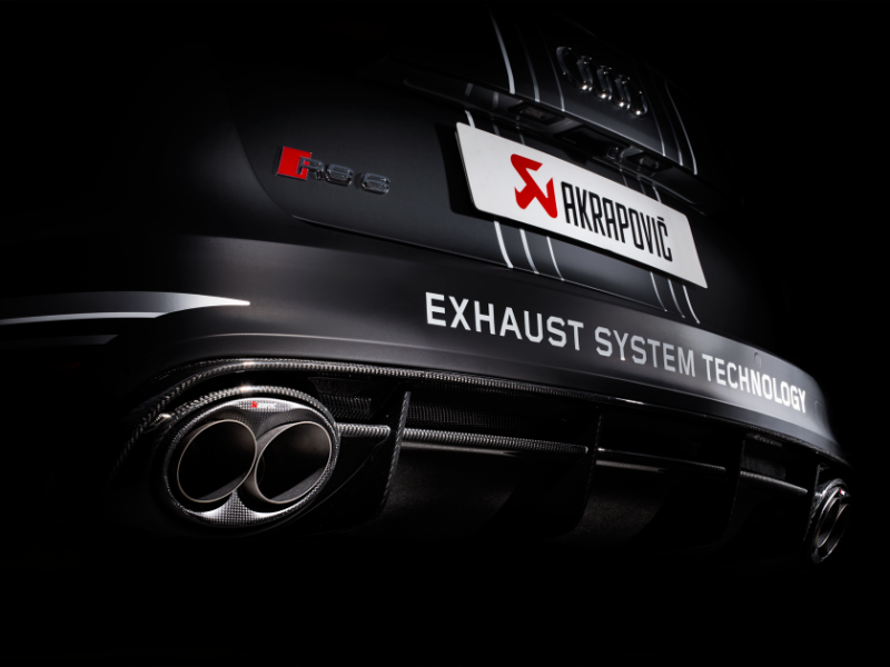 Akrapovic 14-17 Audi RS6 Avant (C7) Evolution Line Cat Back (Titanium) w/ Carbon Tips Akrapovic 14-17 Audi RS6 Avant (C7) Evolution Line Cat Back (Titanium) w/ Carbon Tips