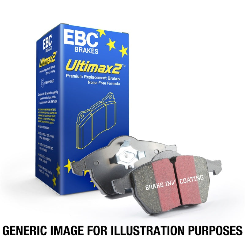 EBC 11 Audi A6 2.0 Turbo Ultimax2 Rear Brake Pads EBC 11 Audi A6 2.0 Turbo Ultimax2 Rear Brake Pads