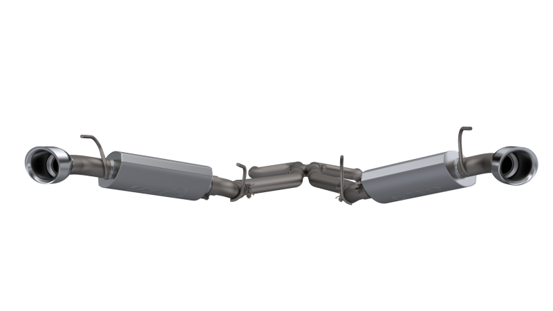 QTP 14-15 Chevrolet Camaro SS 6.2L 304SS AR3 Cat-Back Exhaust w/4.5in Tips QTP 14-15 Chevrolet Camaro SS 6.2L 304SS AR3 Cat-Back Exhaust w/4.5in Tips