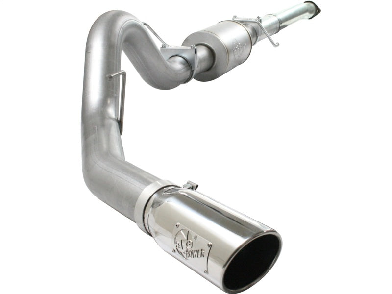 aFe Atlas Exhaust 4in Aluminized Cat-Back w/ 304 SS Polished Tip 11-13 Ford F-150 EcoBoost V6 3.5L aFe Atlas Exhaust 4in Aluminized Cat-Back w/ 304 SS Polished Tip 11-13 Ford F-150 EcoBoost V6 3.5L