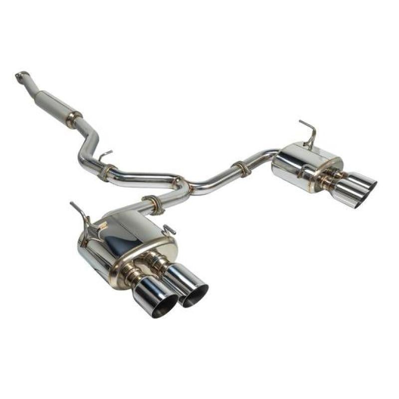 Remark 2015+ Subaru WRX/STi 4in Quad Cat-Back Exhaust Stainless Single Non-Resonated Remark 2015+ Subaru WRX/STi 4in Quad Cat-Back Exhaust Stainless Single Non-Resonated