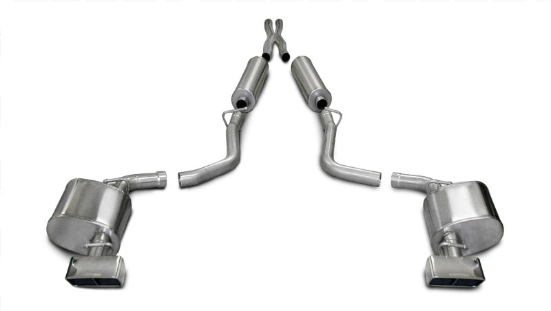 Corsa 2009-2010 Dodge Challenger R/T 5.7L V8 Manual Polished Xtreme Cat-Back Exhaust Corsa 2009-2010 Dodge Challenger R/T 5.7L V8 Manual Polished Xtreme Cat-Back Exhaust