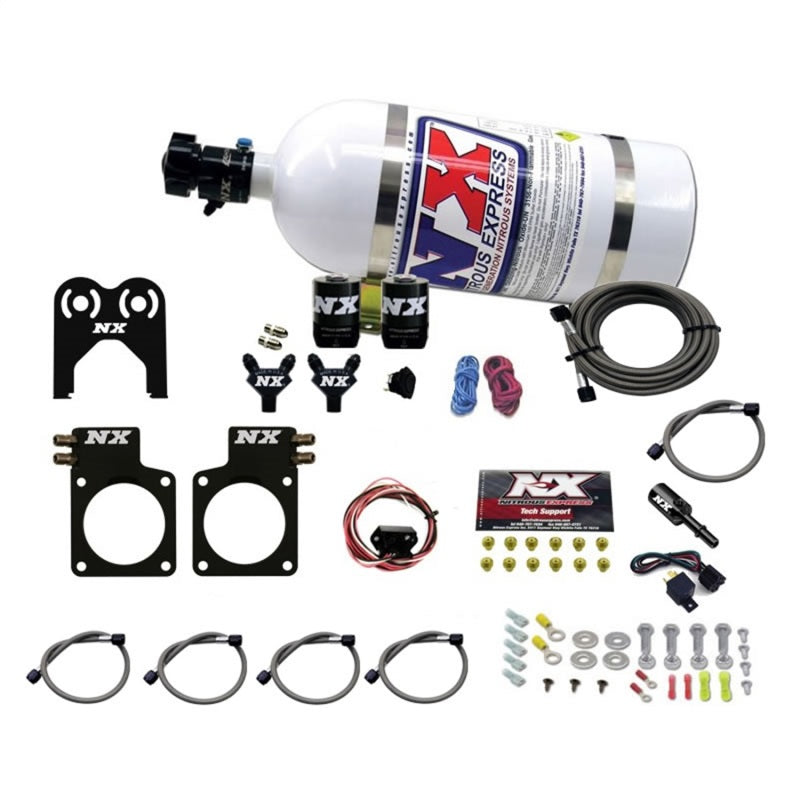 Nitrous Express Nissan GT-R Nitrous Plate Kit (35-300HP) w/10lb Bottle Nitrous Express Nissan GT-R Nitrous Plate Kit (35-300HP) w/10lb Bottle