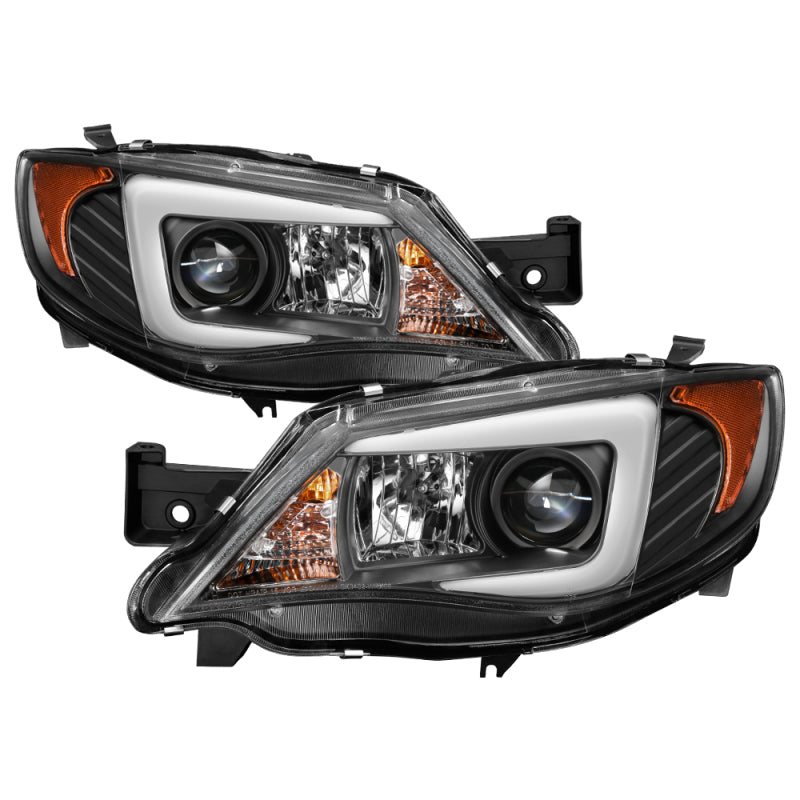 Spyder Subaru WRX 08-09 Projector Headlights - Halogen Model Only - Black PRO-YD-SWRX08-LBDRL-BK Spyder Subaru WRX 08-09 Projector Headlights - Halogen Model Only - Black PRO-YD-SWRX08-LBDRL-BK