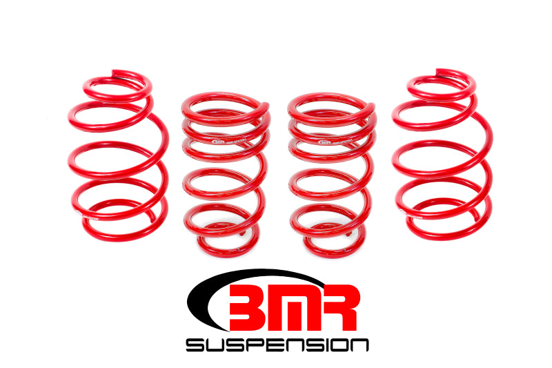 BMR 10-15 5th Gen Camaro V8 Lowering Spring Kit (Set Of 4) - Red BMR 10-15 5th Gen Camaro V8 Lowering Spring Kit (Set Of 4) - Red