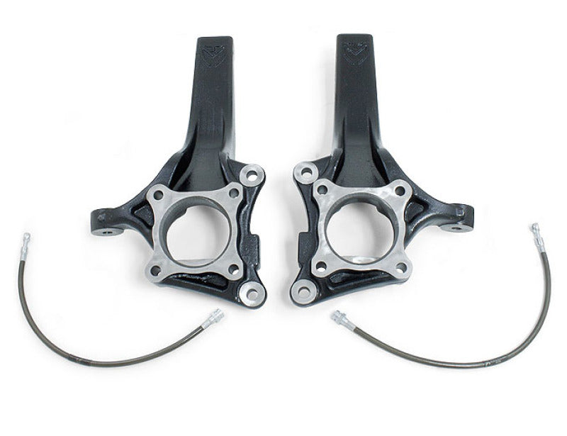 MaxTrac 09-18 Ford F-150 2WD 4-4.5in Front Lift Spindles w/Extended DOT Compliant Brake Lines MaxTrac 09-18 Ford F-150 2WD 4-4.5in Front Lift Spindles w/Extended DOT Compliant Brake Lines