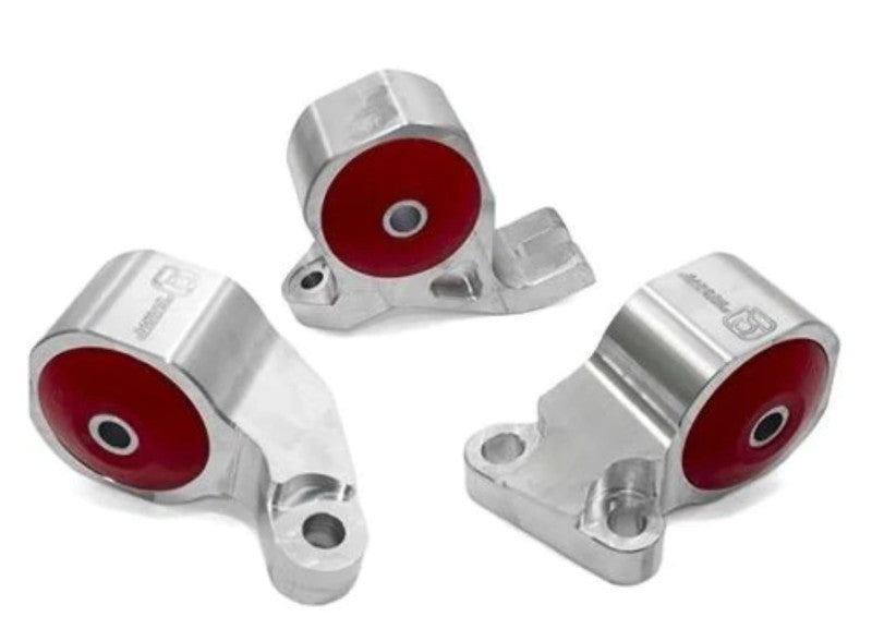 Innovative 88-91 Civic D-Series Silver Aluminum Mounts 60A Bushings (Cable) Innovative 88-91 Civic D-Series Silver Aluminum Mounts 60A Bushings (Cable)