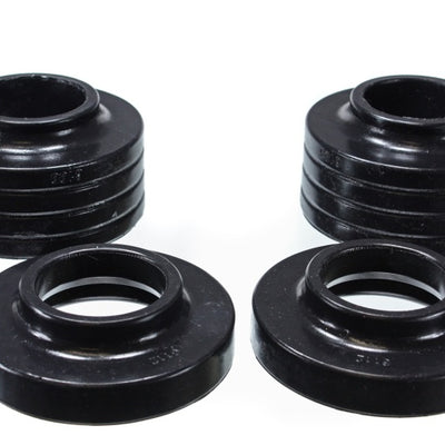 Energy Suspension Jeep Spring Isolators - Black