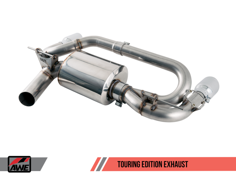 AWE Tuning BMW F22 M235i / M240i Touring Edition Axle-Back Exhaust - Chrome Silver Tips (90mm) AWE Tuning BMW F22 M235i / M240i Touring Edition Axle-Back Exhaust - Chrome Silver Tips (90mm)