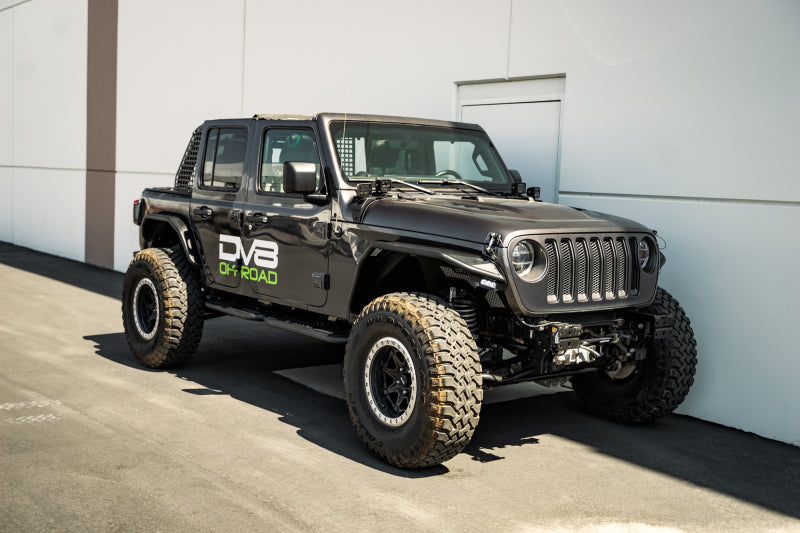 DV8 Offroad 18-23 Jeep Wrangler JL 4 Door Body/Pinch Weld Mounted Step DV8 Offroad 18-23 Jeep Wrangler JL 4 Door Body/Pinch Weld Mounted Step