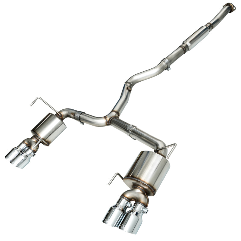 AWE Tuning 2015+ Subaru WRX VA Sedan Touring Edition Exhaust - Chrome Silver Tips (102mm) AWE Tuning 2015+ Subaru WRX VA Sedan Touring Edition Exhaust - Chrome Silver Tips (102mm)