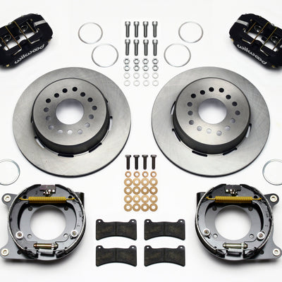 Wilwood Dynapro Low-Profile 11.00in P-Brake Kit 55-57 Chevy 2.34in Offset