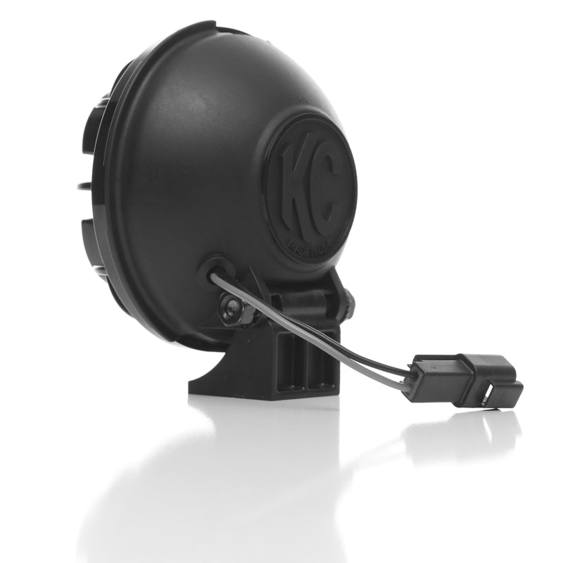KC HiLiTES Apollo Pro 5in. Halogen Light 55w Spot Beam (Single) - Black KC HiLiTES Apollo Pro 5in. Halogen Light 55w Spot Beam (Single) - Black