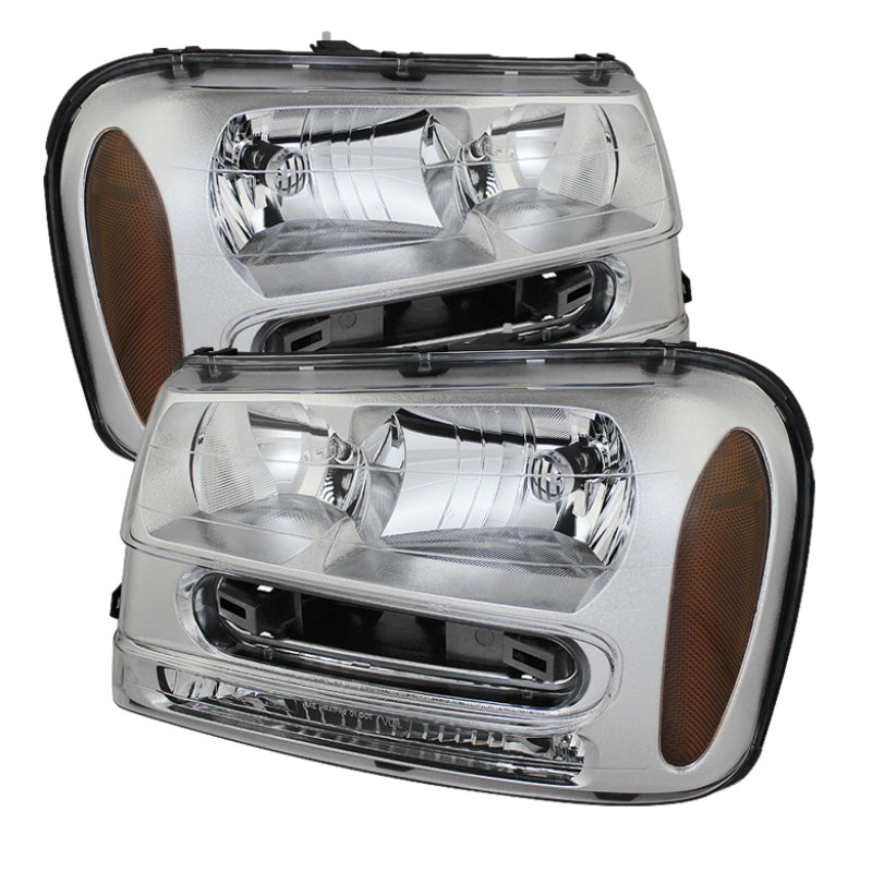 xTune Chevy Trailblazer 02-09 Crystal Headlights Chrome HD-JH-CTB02-AM-C xTune Chevy Trailblazer 02-09 Crystal Headlights Chrome HD-JH-CTB02-AM-C
