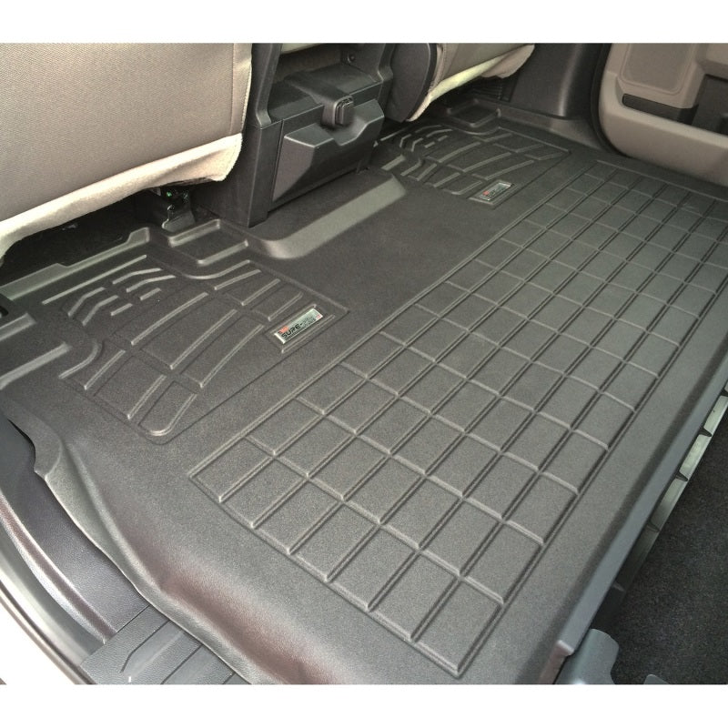 Westin 2015-2018 Ford F-150 SuperCrew Wade Sure-Fit Floor Liners 2nd Row - Black Westin 2015-2018 Ford F-150 SuperCrew Wade Sure-Fit Floor Liners 2nd Row - Black