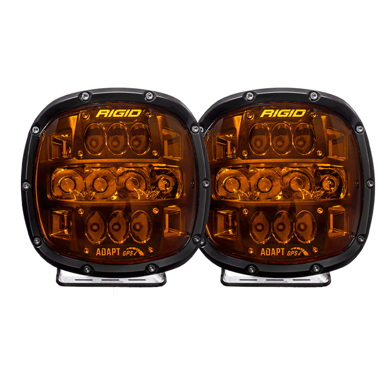 Rigid Industries Adapt XP w/ Amber PRO Lens (Pair) Rigid Industries Adapt XP w/ Amber PRO Lens (Pair)