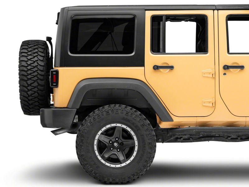 Raxiom 07-18 Jeep Wrangler JK Axial Series Lux LED Tail Lights- Blk Housing (Clear Lens) Raxiom 07-18 Jeep Wrangler JK Axial Series Lux LED Tail Lights- Blk Housing (Clear Lens)