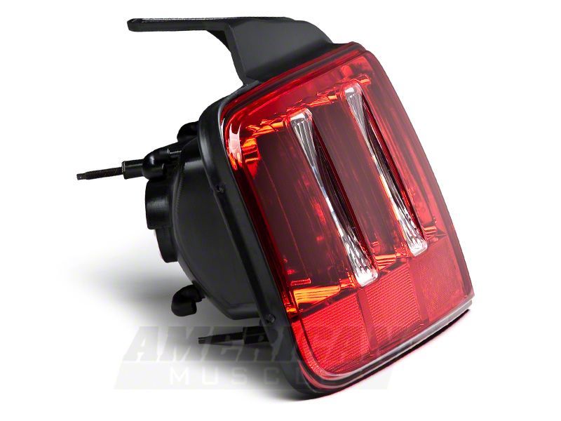 Raxiom 05-09 Ford Mustang Coyote Tail Lights- Chrome Housing - Red/Clear Lens Raxiom 05-09 Ford Mustang Coyote Tail Lights- Chrome Housing - Red/Clear Lens