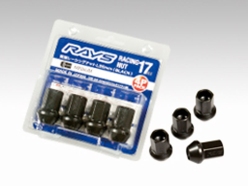 Rays 17 Hex Racing Nut Set L35 Short Type 12x1.50 - Black Chromate (4 Pieces) Rays 17 Hex Racing Nut Set L35 Short Type 12x1.50 - Black Chromate (4 Pieces)