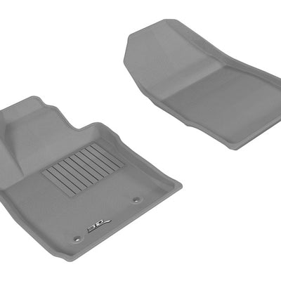 3D MAXpider 2011-2019 Ford Fiesta Kagu 1st Row Floormat - Gray