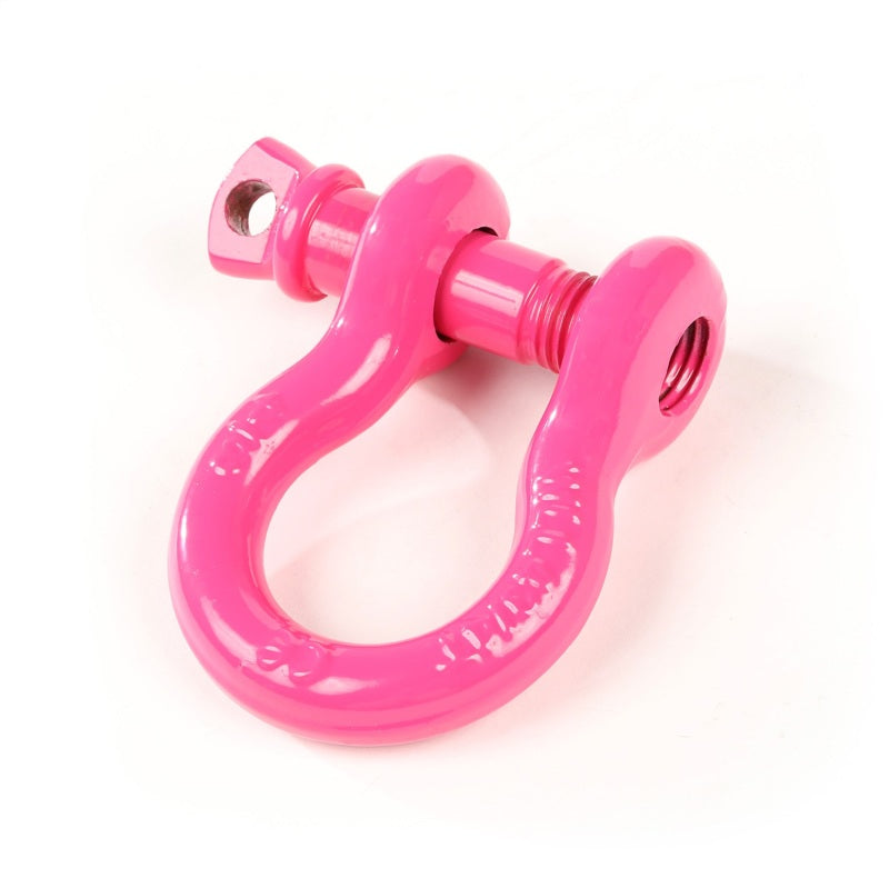 Rugged Ridge Pink 3/4in D-Ring Shackles Rugged Ridge Pink 3/4in D-Ring Shackles